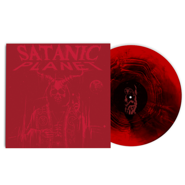 SATANIC PLANET S/T Three on G. Records 2021 r