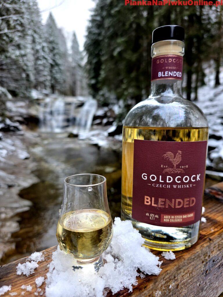 goldcock blended czech whisky 42 %