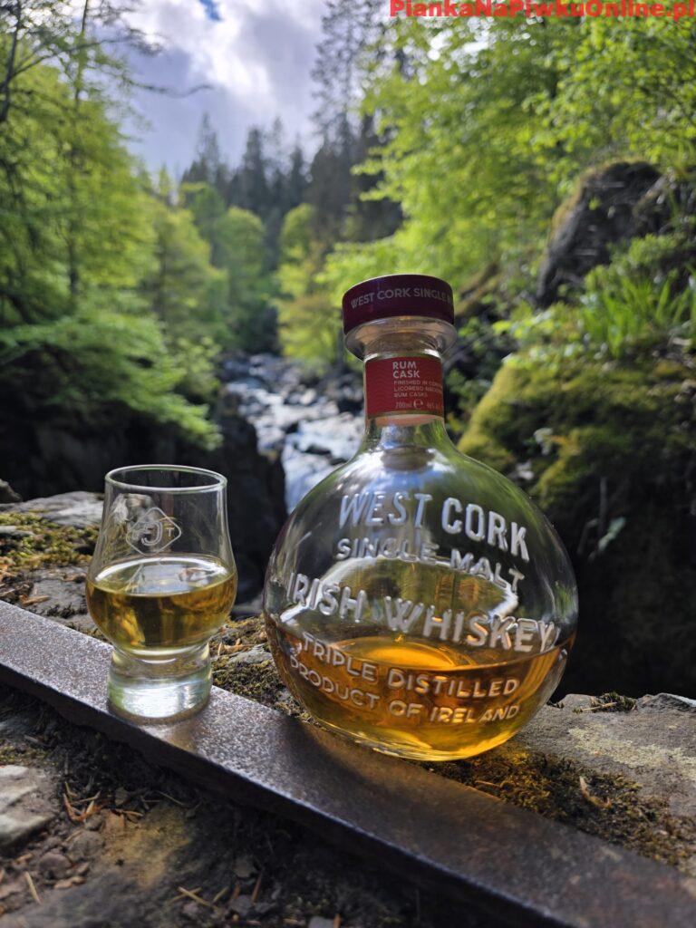 West Cork Single malt irish whiskey rum cask 46 %